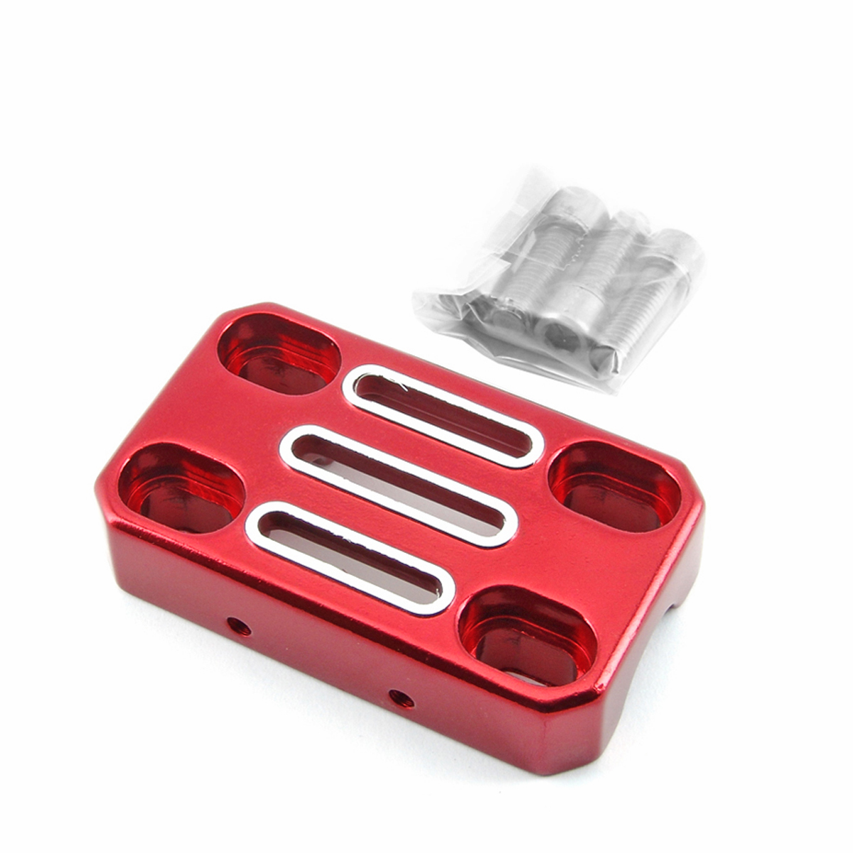 Pontet de guidon TNT lighty 55/70 rouge anodise