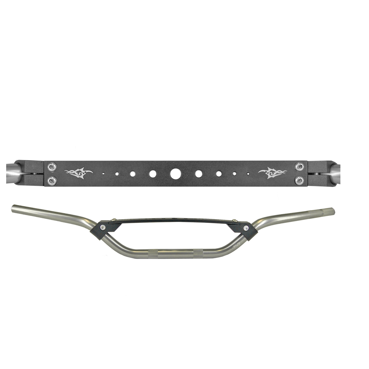Guidon TNT Cross Highway diam.22 - Bleu