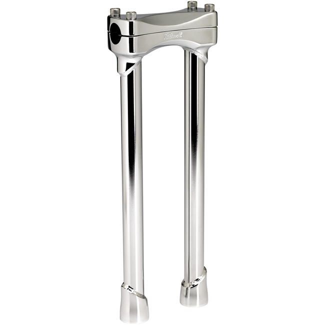 Pontet de guidon Biltwell Murdock chromé Ø 25,4 mm 14