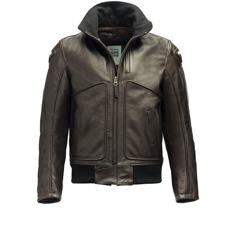 Blouson cuir homme Blauer Thor marron - M