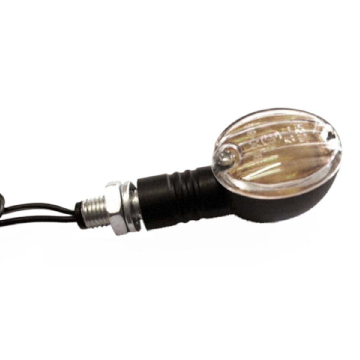 Clignotants Bihr Basic noir/transparent à ampoule