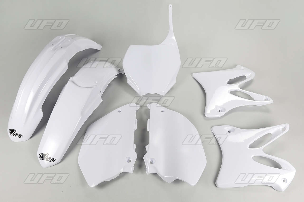 Kit plastique UFO Yamaha 125 YZ 06-12 blanc