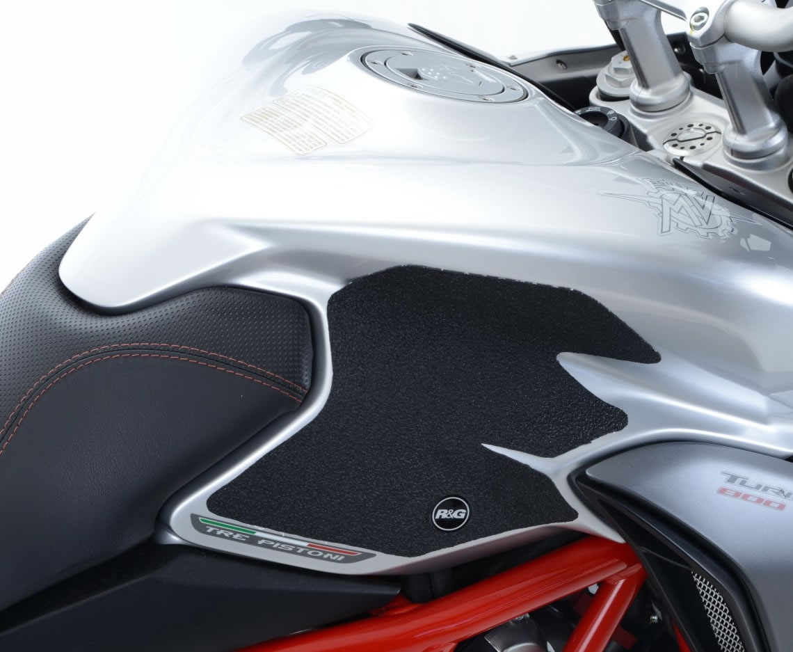 Kit grip de réservoir R&G Racing noir MV Agusta Turismo Veloce 800 15-