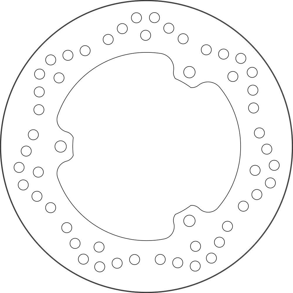 Disque de frein arrière SBS 5245