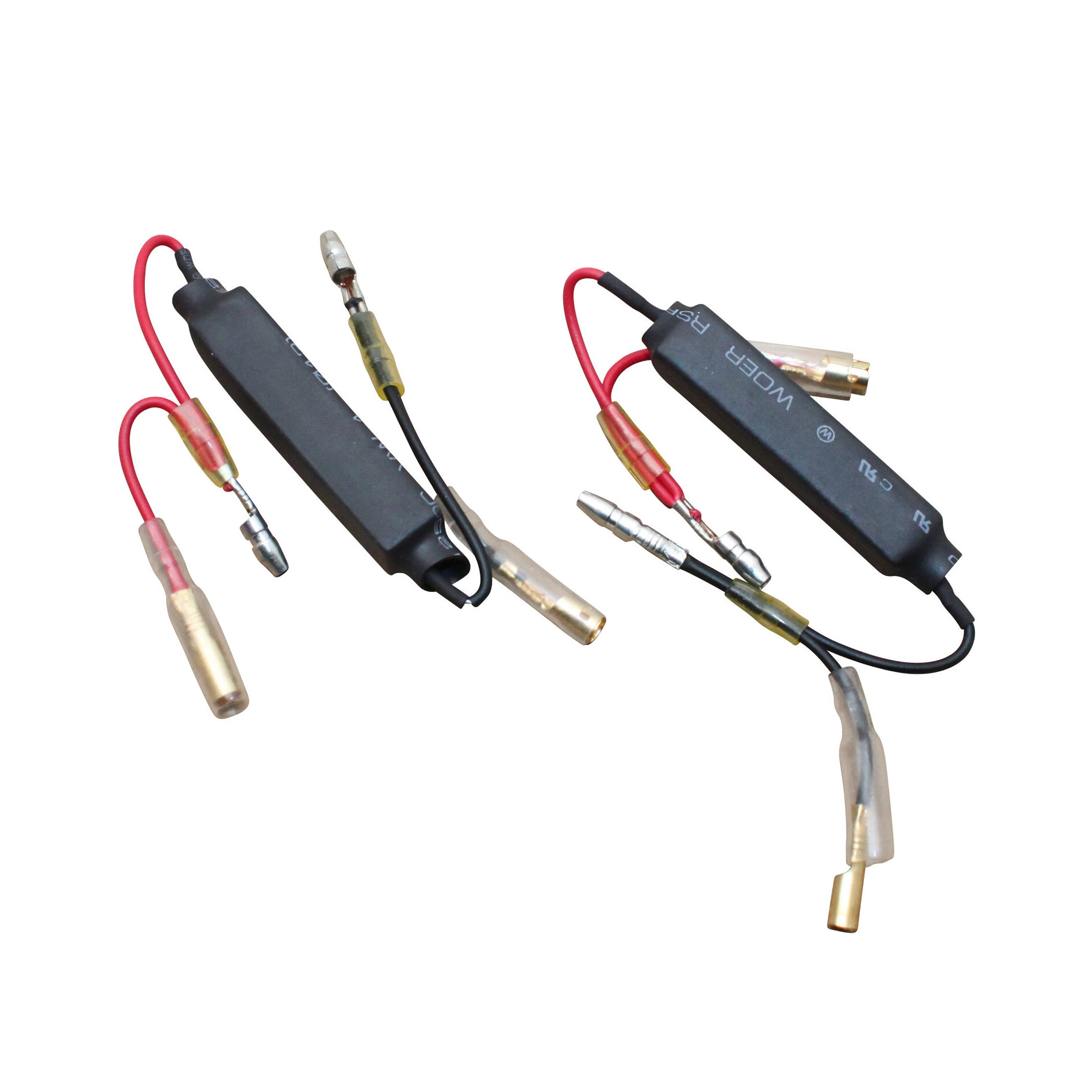 Paire de résistance pour clignotant à leds - 10 W