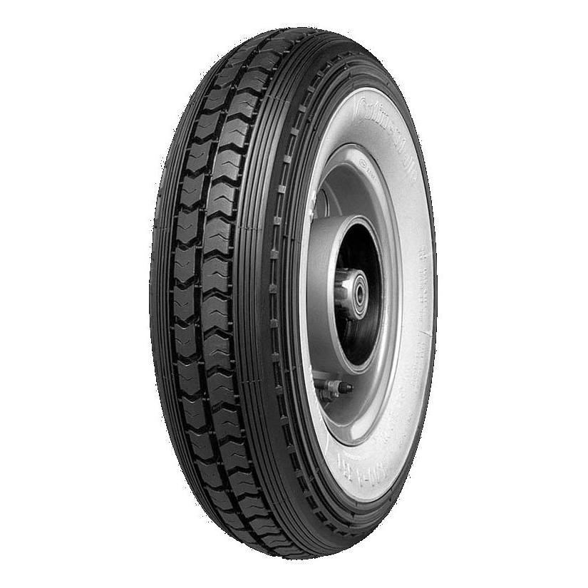 Pneu scooter Continental LB flancs blancs 3.00-12 47J TT