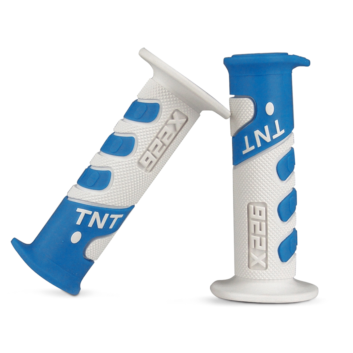 Revêtement poignée TNT cross blanc/bleu ciel 922x
