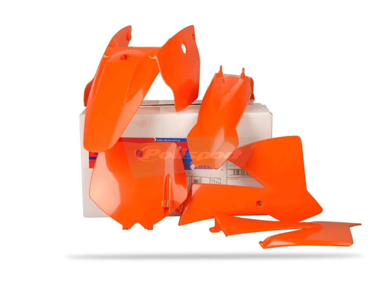 Kit plastique Polisport KTM 65 SX 02-08 (orange origine)