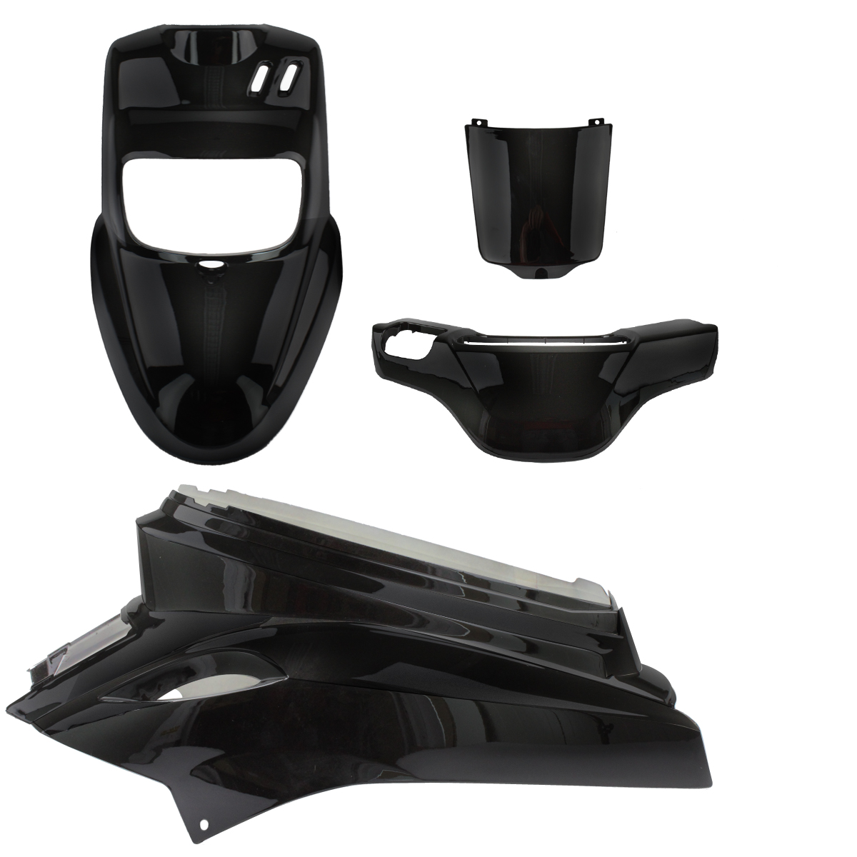 Kit Habillage Tun'r Booster 2004> (4 Pcs) - Noir