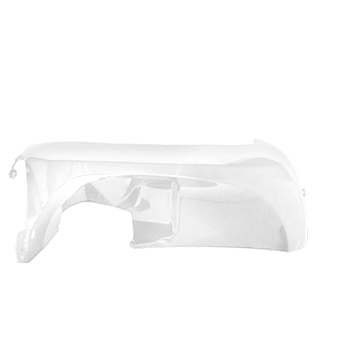 Bas Caisse Gauche adaptable pour Ovetto Néo's 2007 2t / 4t - Blanc