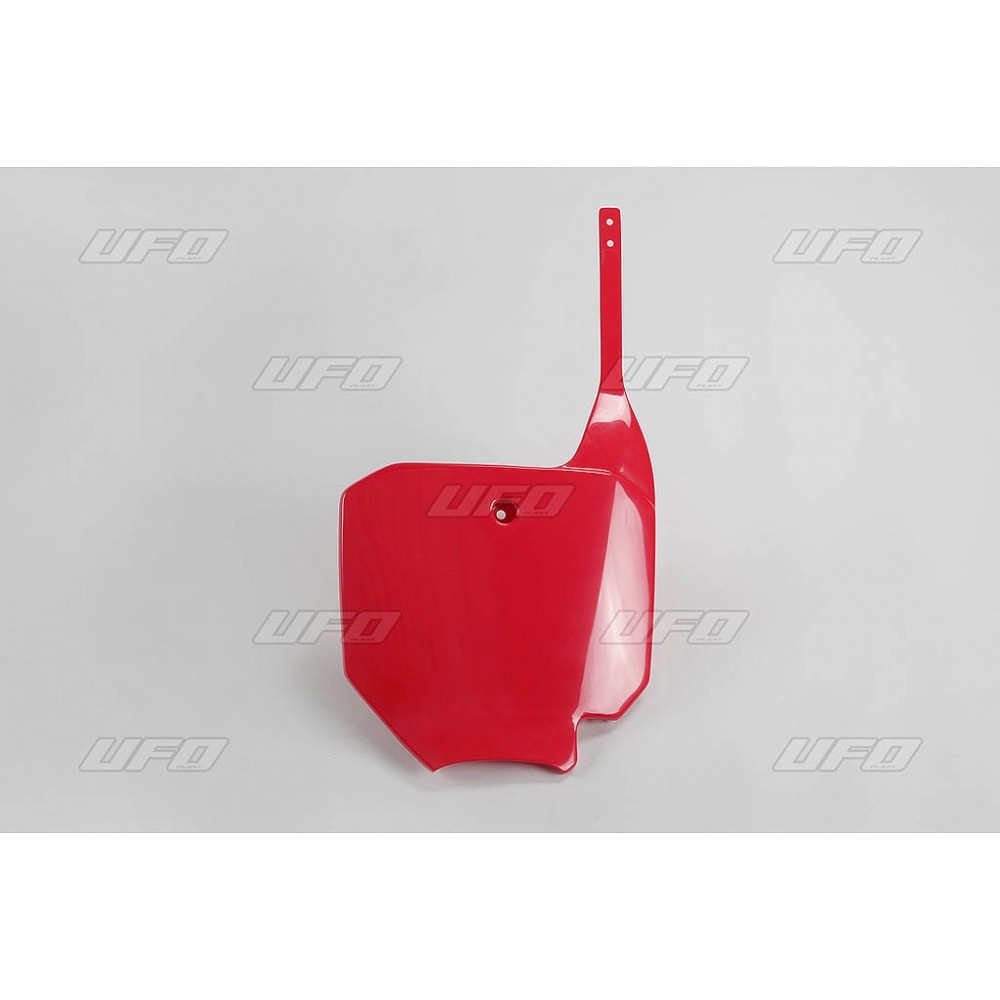 Plaque numéro frontale UFO Honda CR 85R 03-07 rouge (rouge CR/CRF 00-1
