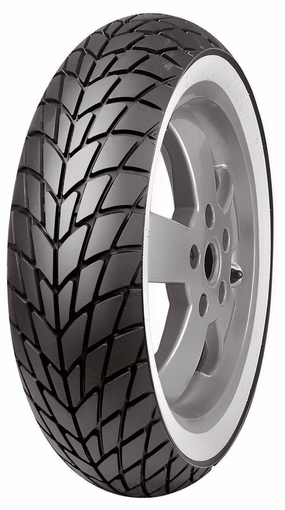 Pneu scooter Mitas MC20 Monsum 110/70-11 45L Flancs blancs