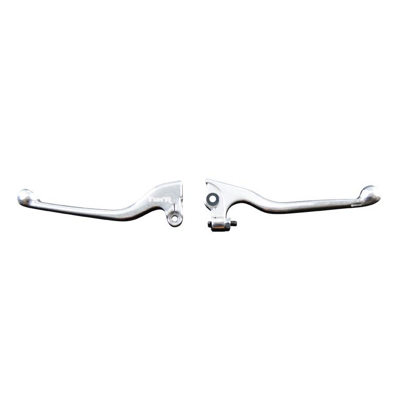 Paire leviers Tun'R Derbi Senda X-race 03-09 argent