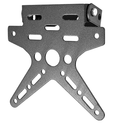 Support de plaque latéral 1Tek Tuning universel noir