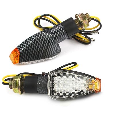 Clignotants Leds Aero carbone