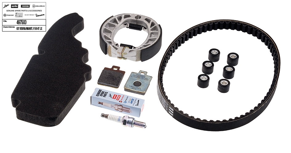 Kit entretien Piaggio Vespa LX 50 4T