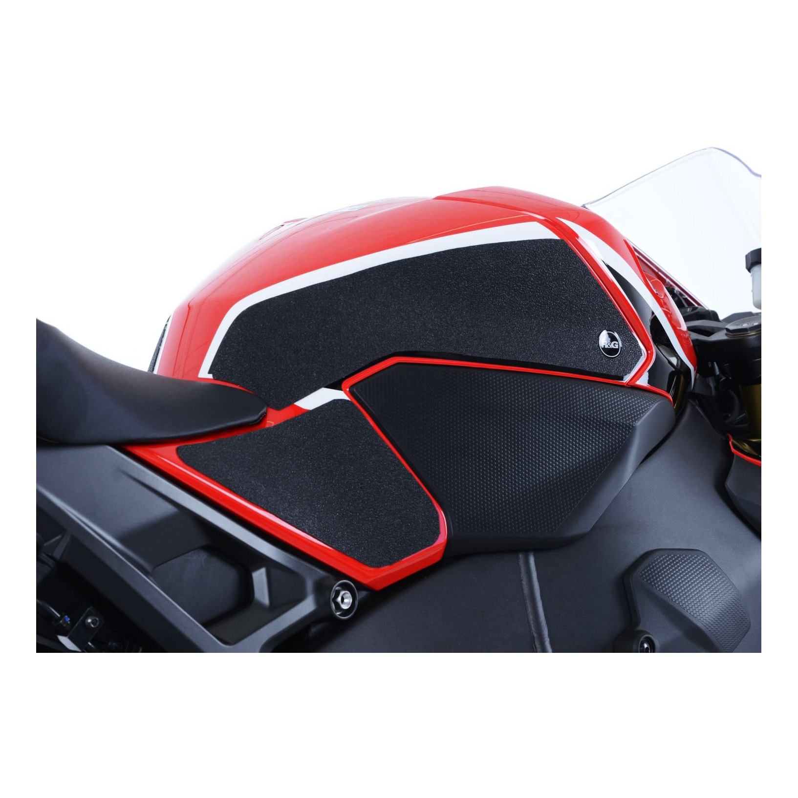 Kit grip de réservoir R&G Racing noir Honda CBR 1000 RR 17-18