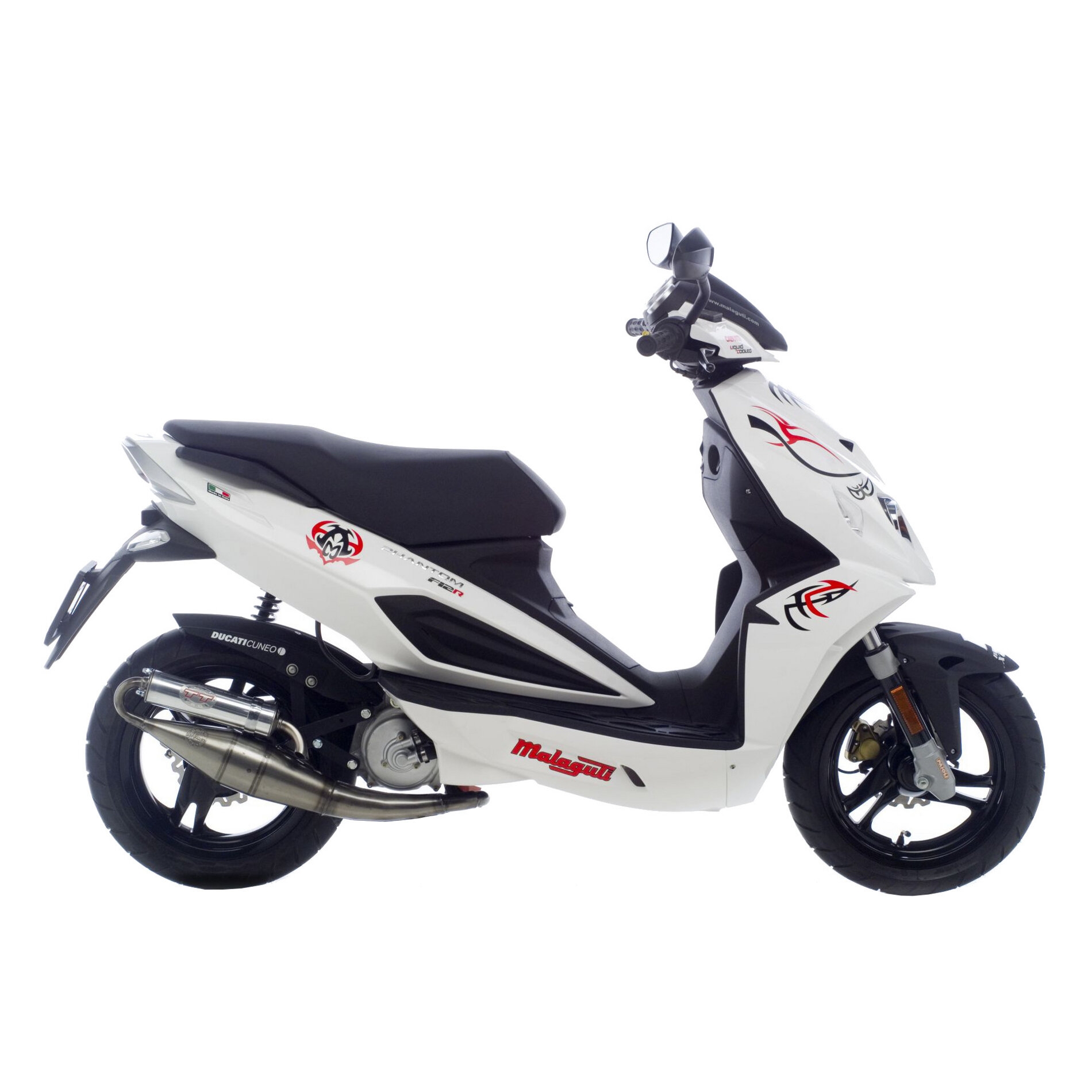 Pot déchappement scooter Leovince Hand Made TT pour Aprilia SR 50 R F