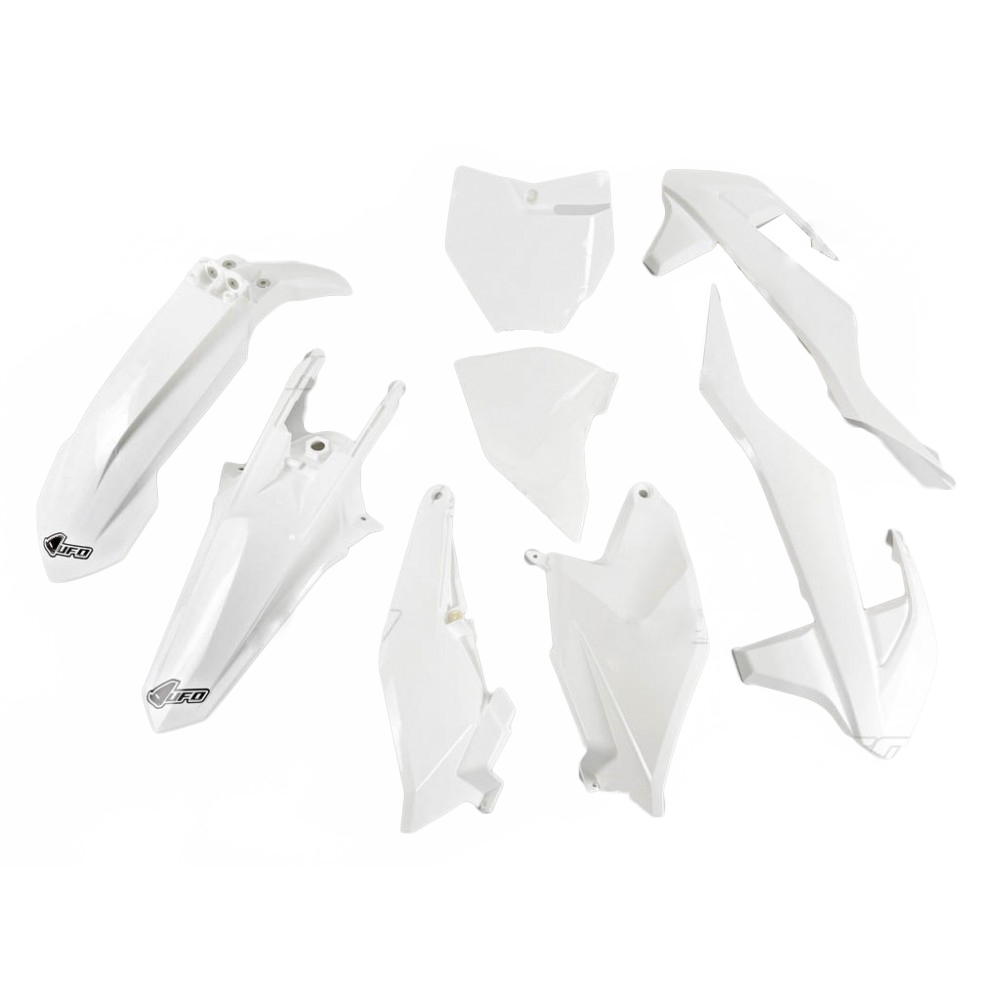 Kit plastique UFO KTM 85 SX 2018 blanc