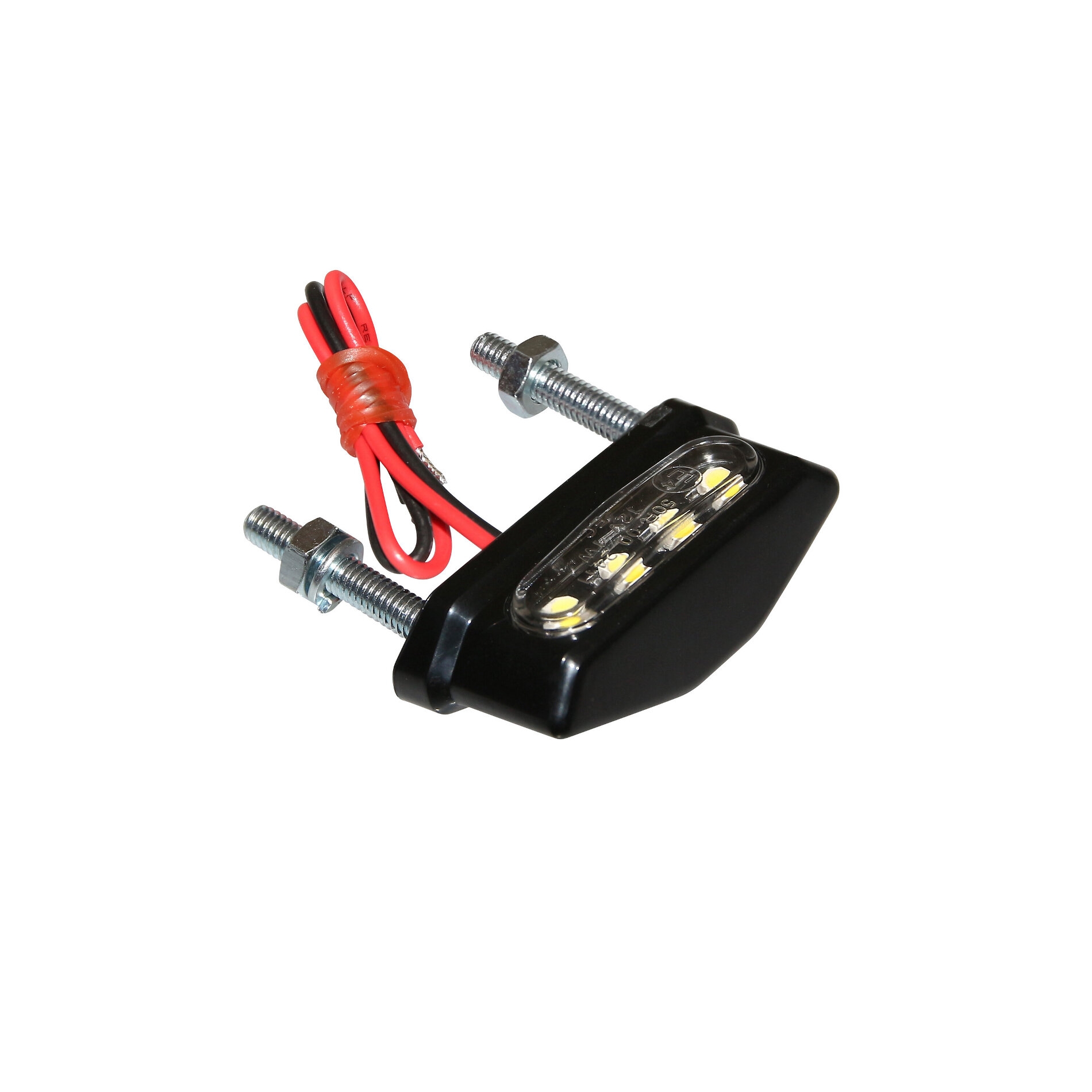 Éclairage de plaque Replay 4SMD transparent/noir