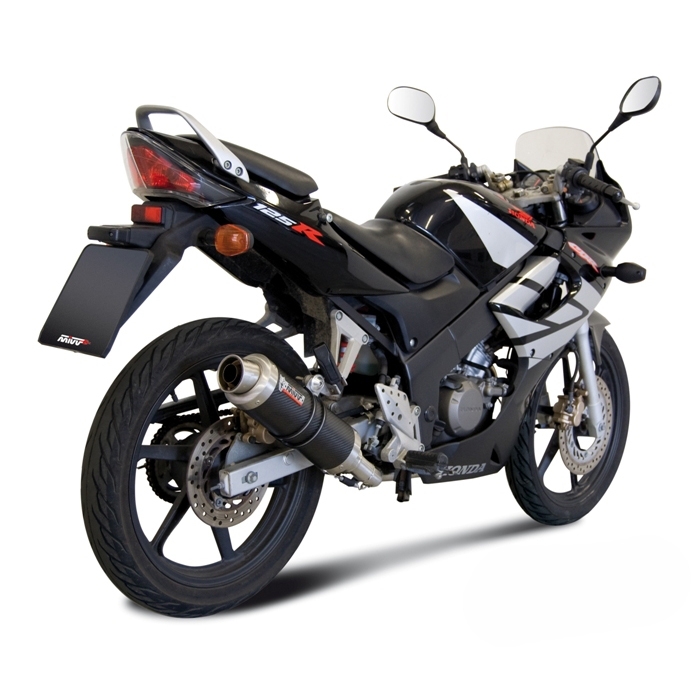 Ligne complète 1x1 MIVV GP carbone Honda CBR125R 04-