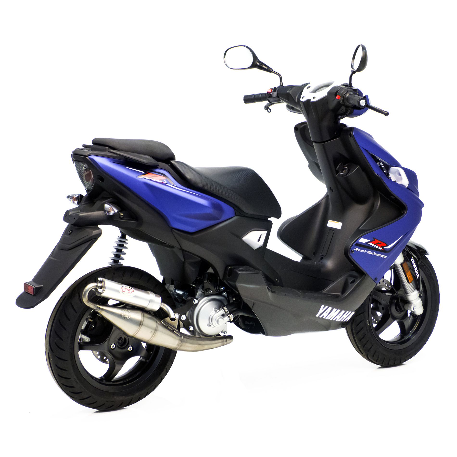 Pot déchappement scooter Leovince Hand Made TT pour Yamaha Aerox 50 0