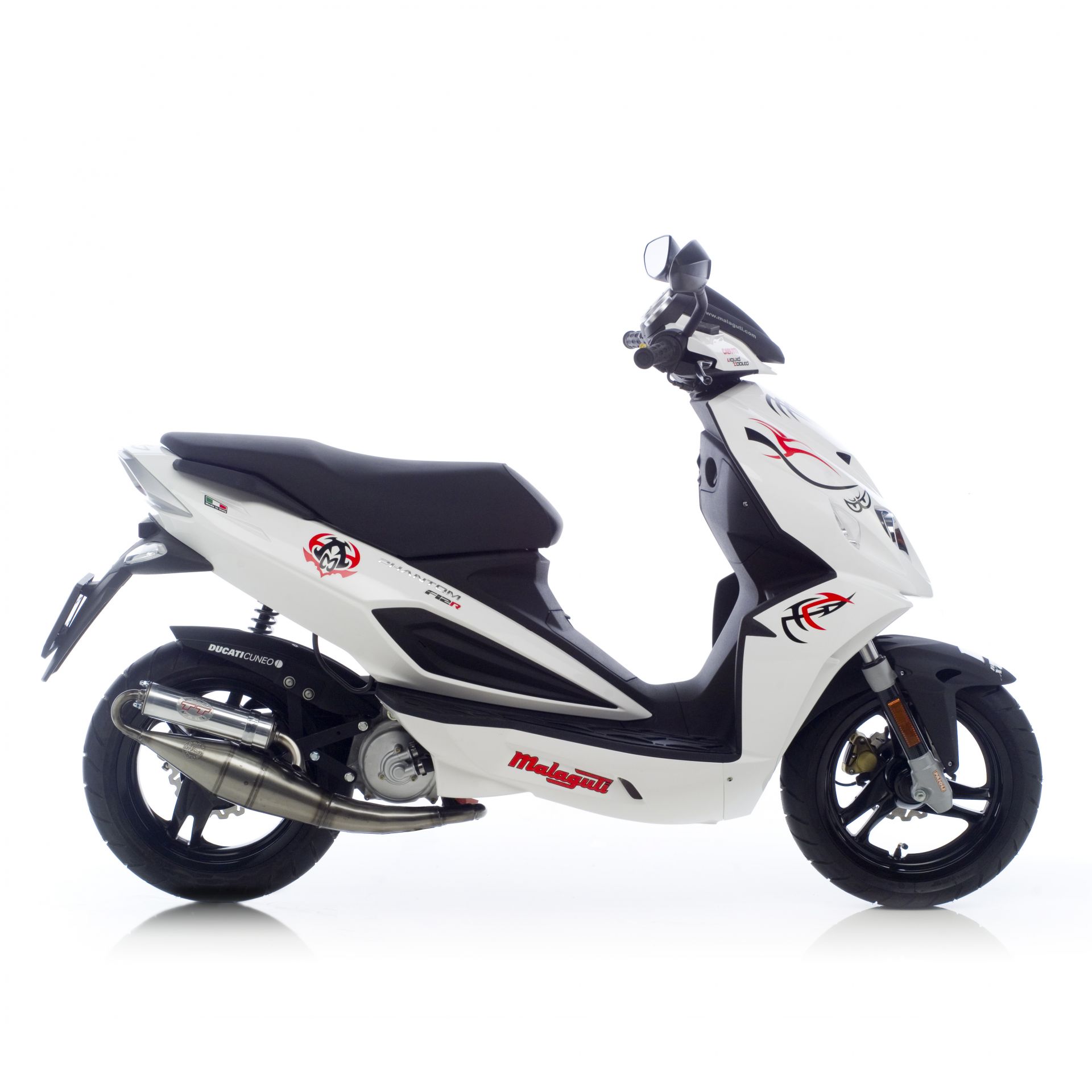 Pot d’échappement scooter Leovince Hand Made TT pour Aprilia SR 50 R Factory 04-12