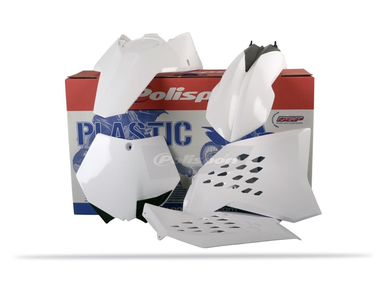 Kit plastique Polisport KTM 450 SX-F 07-08 blanc