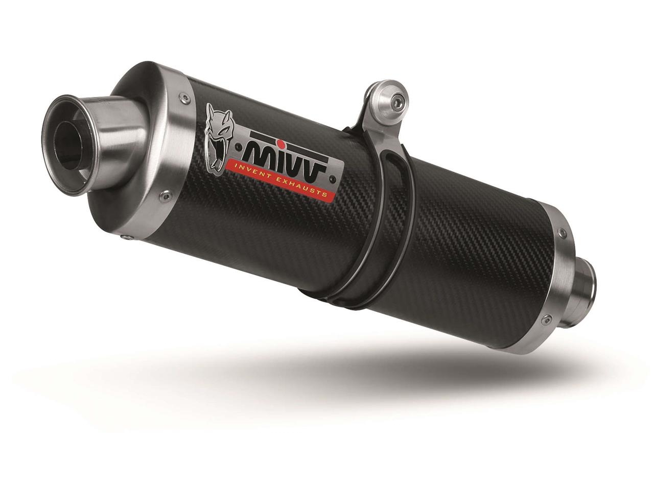 Silencieux double MIVV Oval pour Ducati Monster 600 99-01