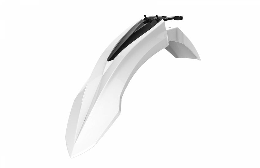 Garde-boue avant Polisport Beta 480 RR 15-17 (blanc origine)