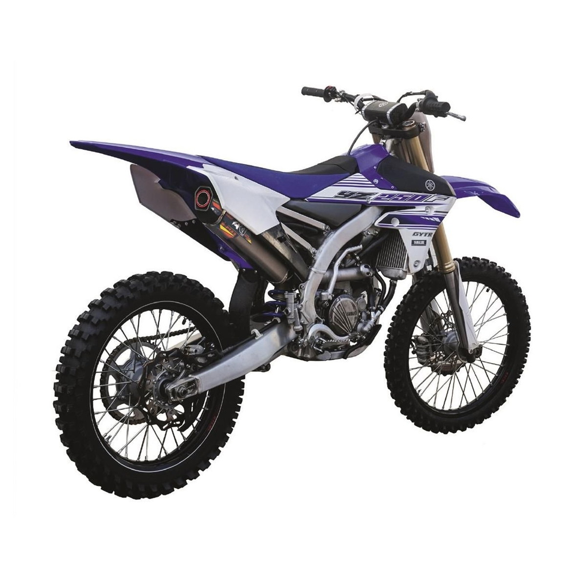 Ligne complète ART B-P122 inox silencieux aluminium Yamaha WR 250 F 15