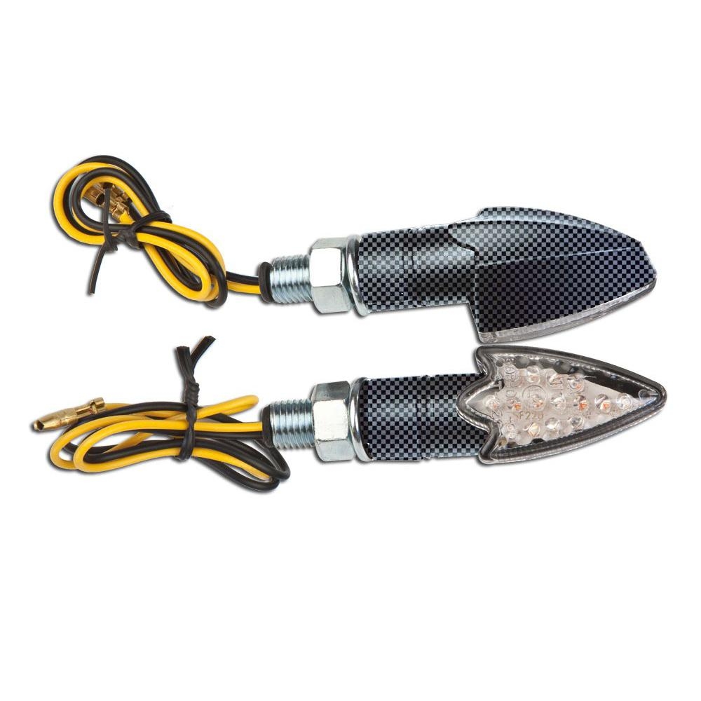 Clignotants Led Delta carbone