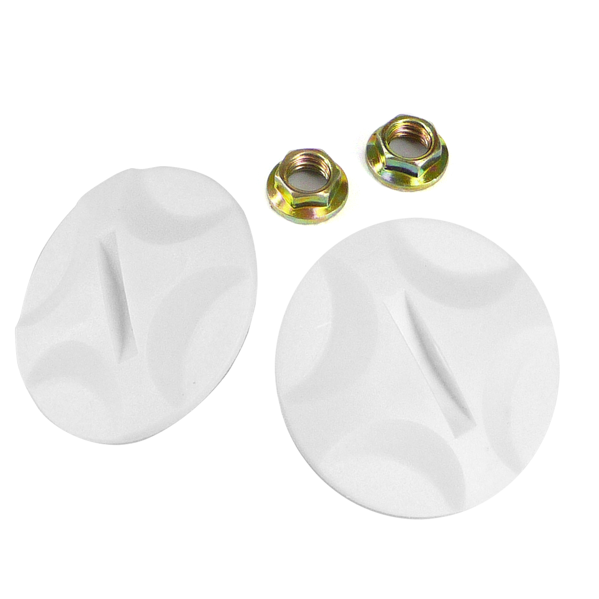 Visserie plastique casque Helios +luxe SB13B blanche