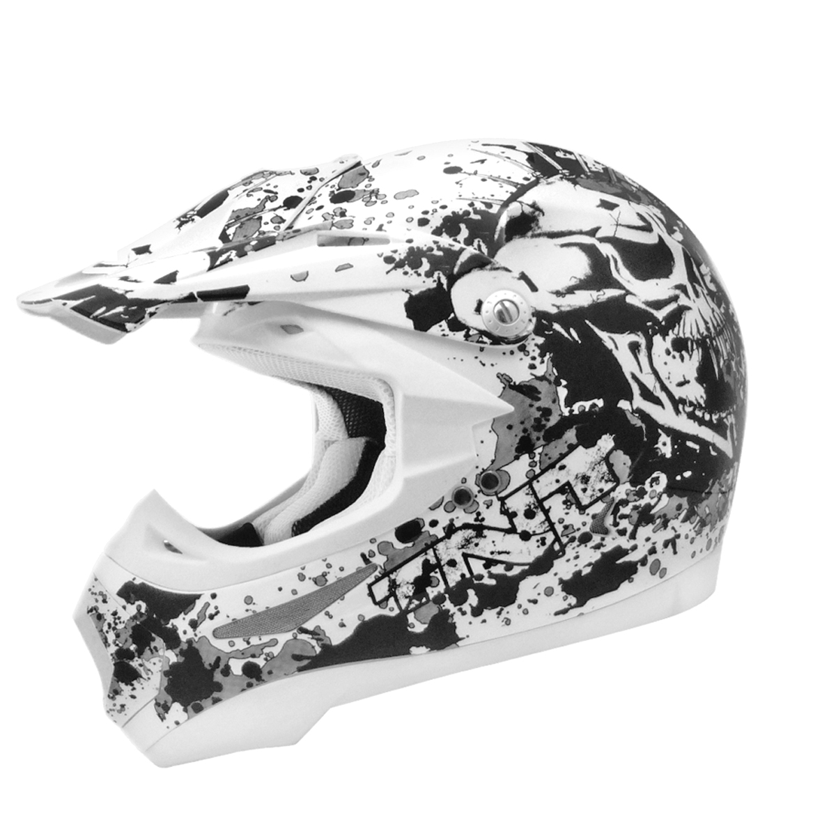 Casque cross TNT helmets dead head - XS
