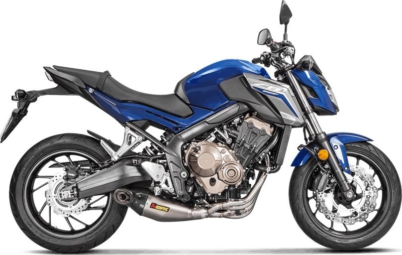 Ligne complète Akrapovic Racing Line Titanium Honda CBR 650 F 14-18