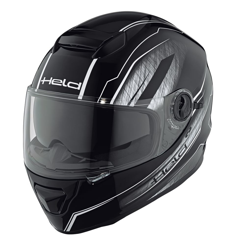 Casque intégral Held KATANA noir/blanc - M