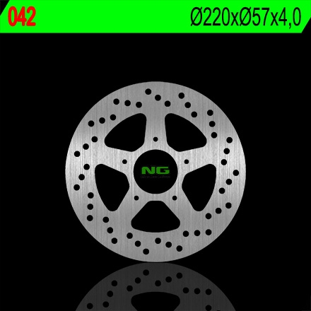 Disque de frein arrière droit NG Brake Disc D.220 - 042