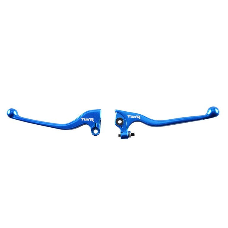 Paire leviers Tun'R Derbi Senda X-race 03-09 bleu