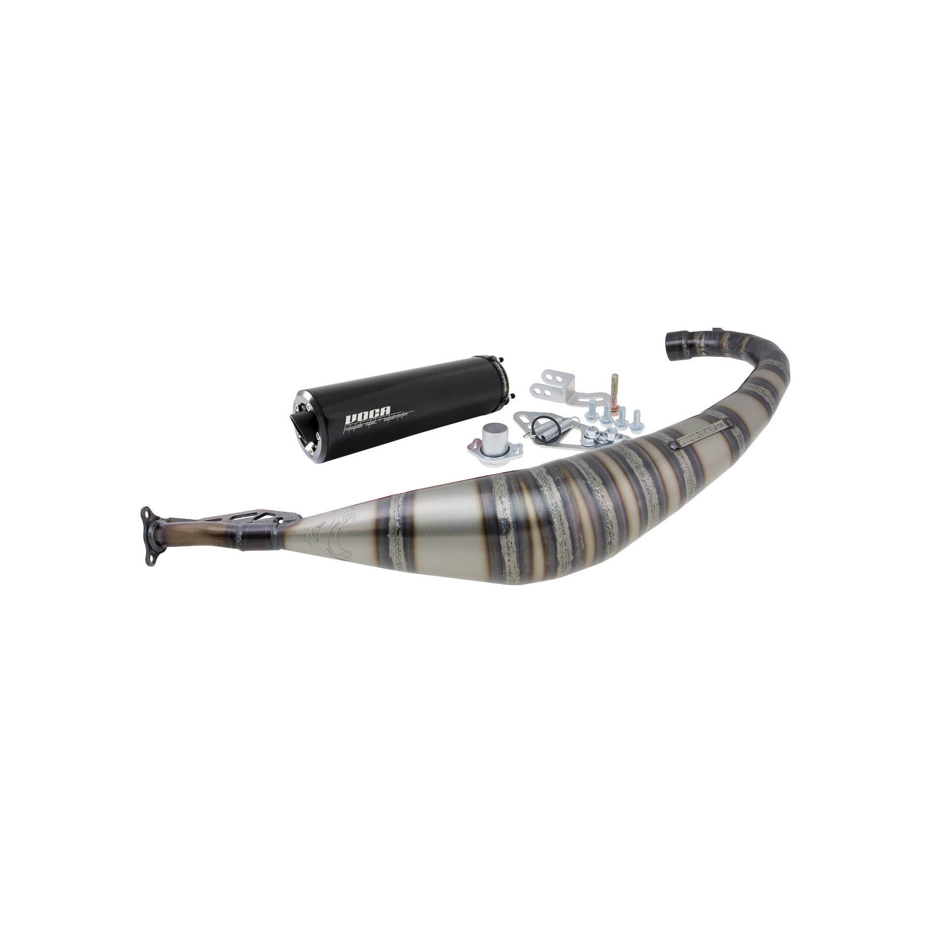 Pot Voca Racing Rookie Noir 50cc Derbi Euro 2 Euro 3
