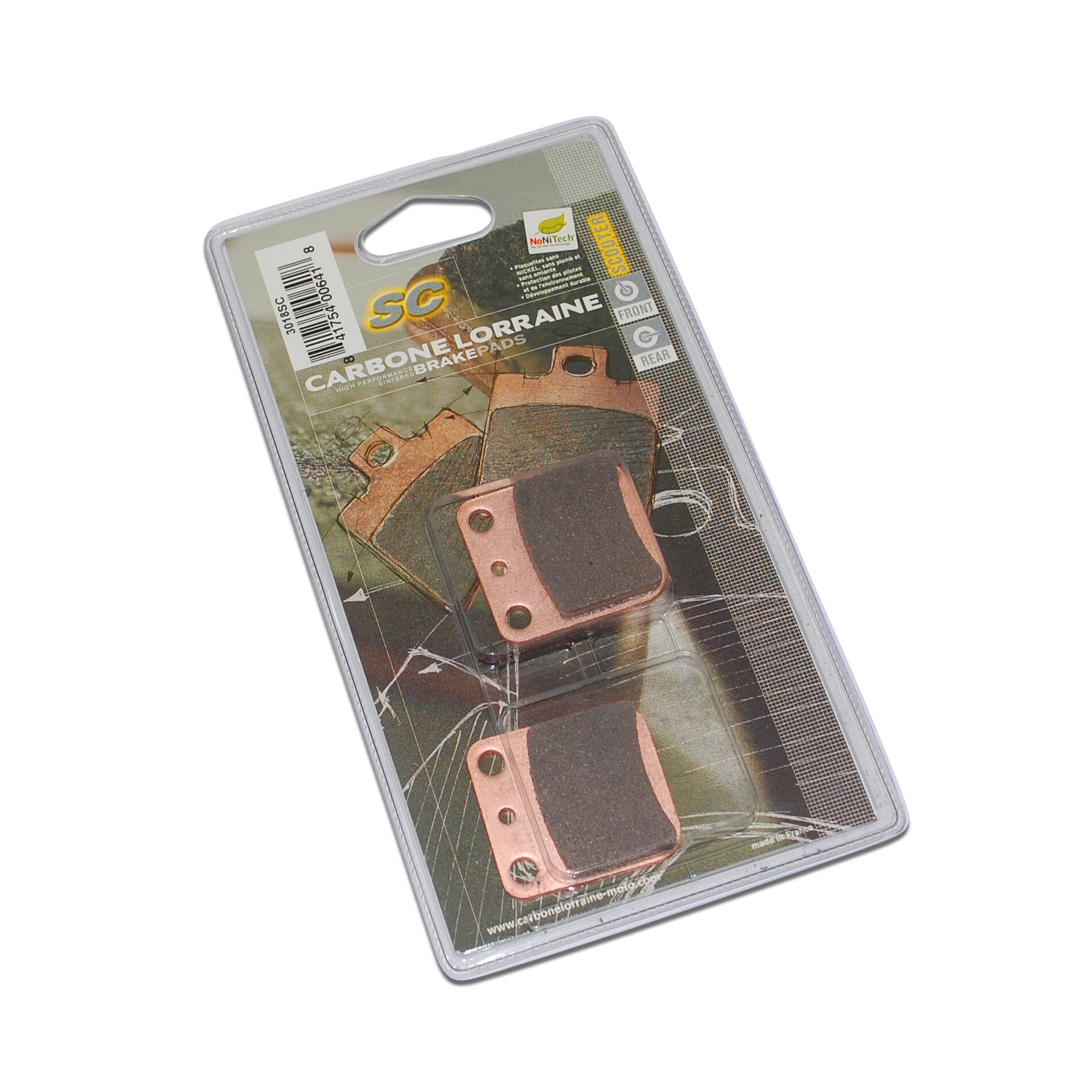 Plaquettes de frein Carbone Lorraine 3018SC