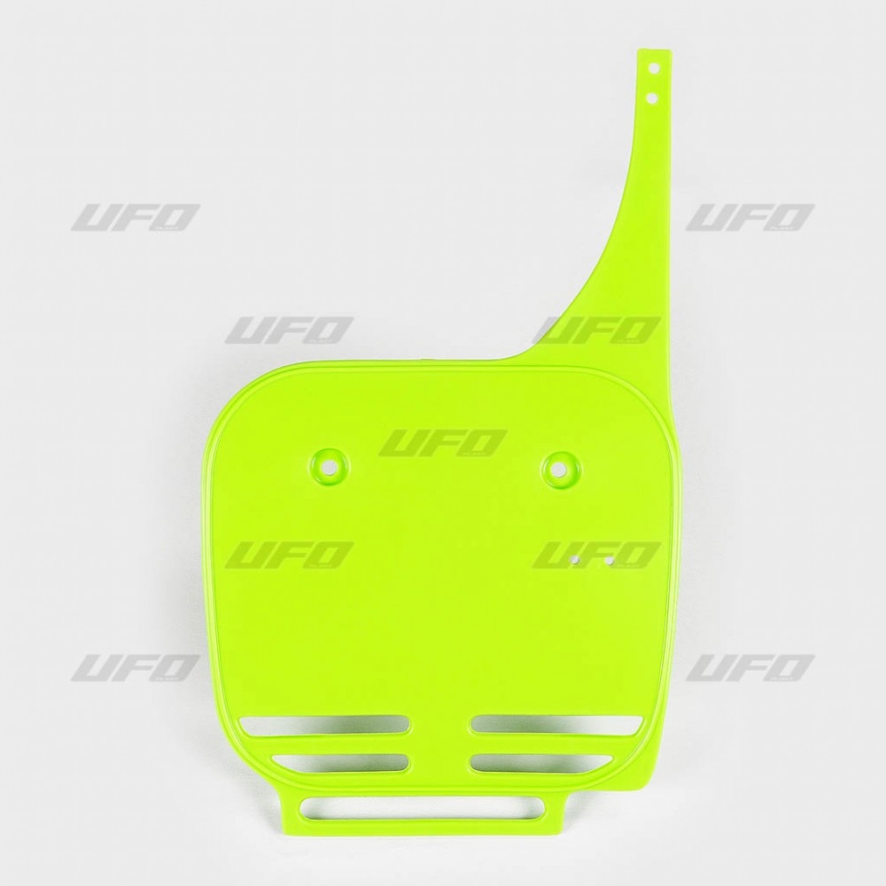 Plaque numéro frontale UFO Kawasaki 60 KX 85-01 vert (vert KX)