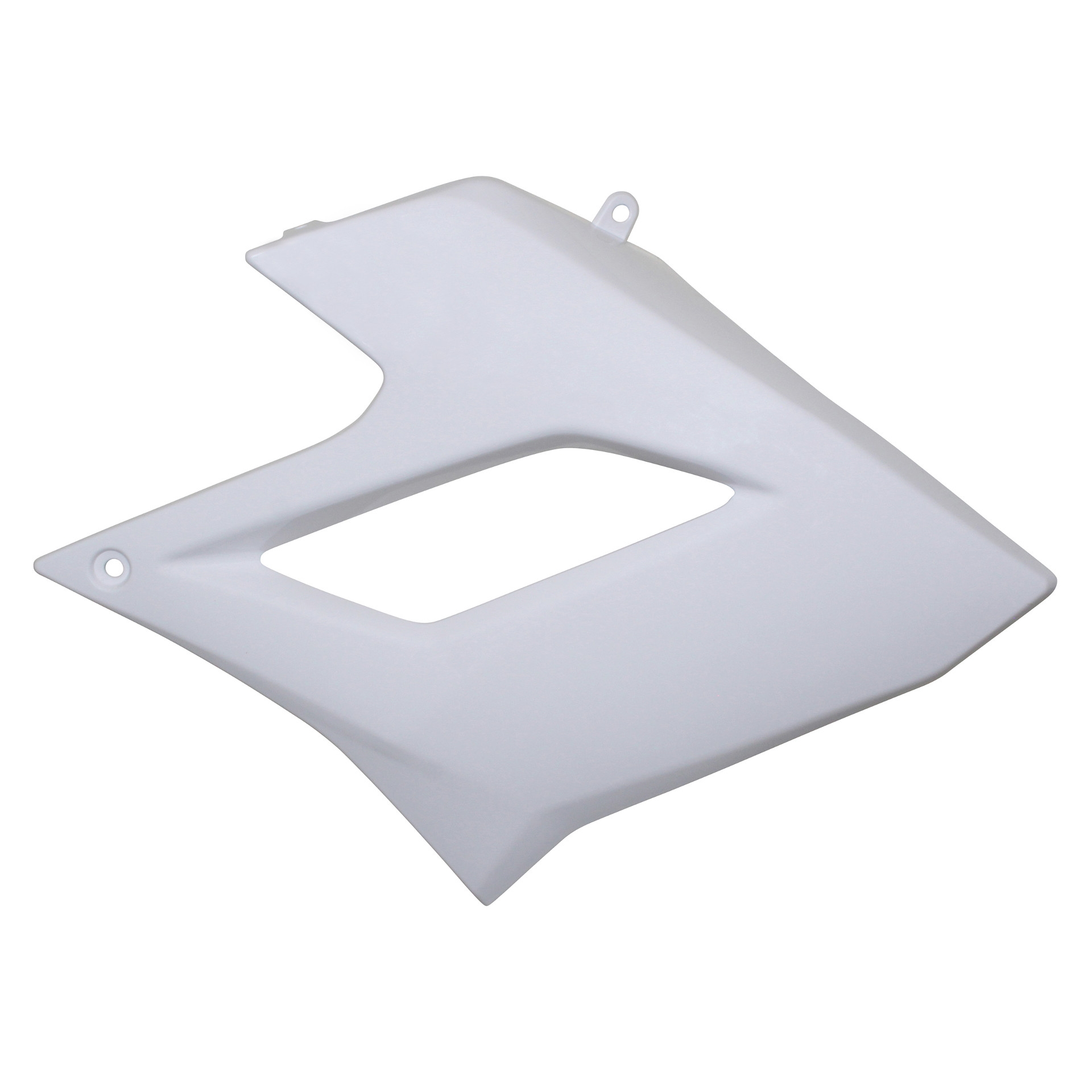 Ouïe de radiateur 1Tek Origine blanc brillant droit Derbi Senda DRD Ra