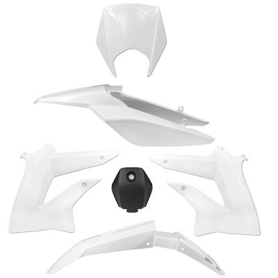 Kit carénage Derbi DRD XTREME à partir de 2010 blanc