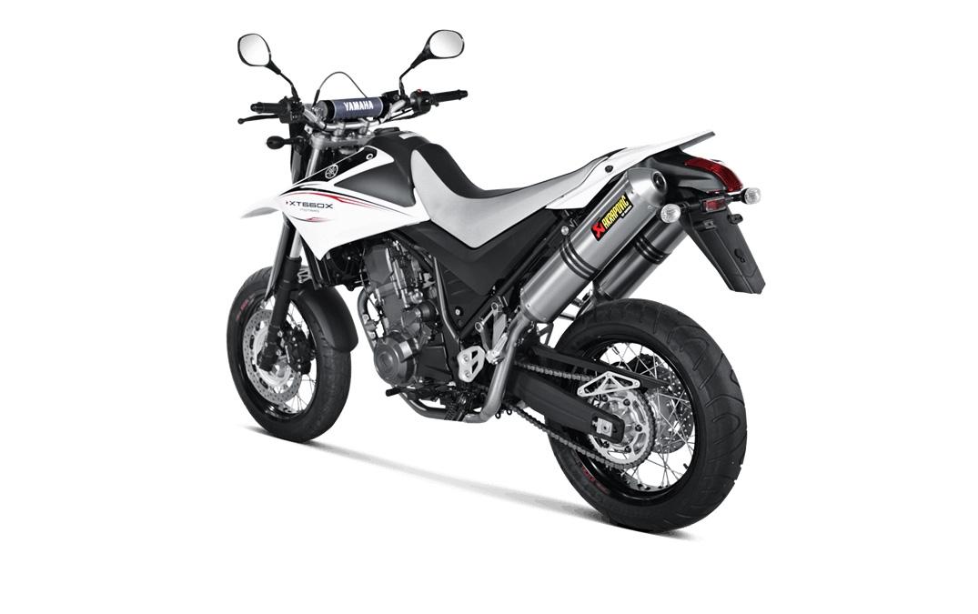 Silencieux Akrapovic Titane Yamaha XT 660 R / X 04-16 (la paire)
