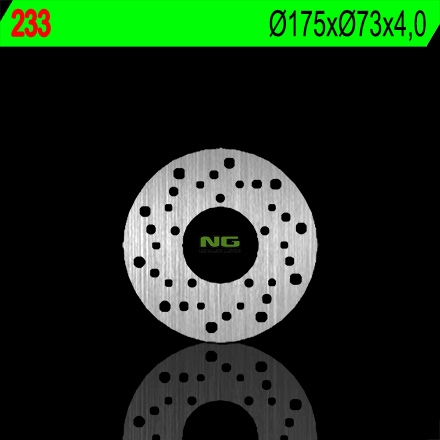 Disque de frein NG Brake Disc D.175 avant gauche - 233