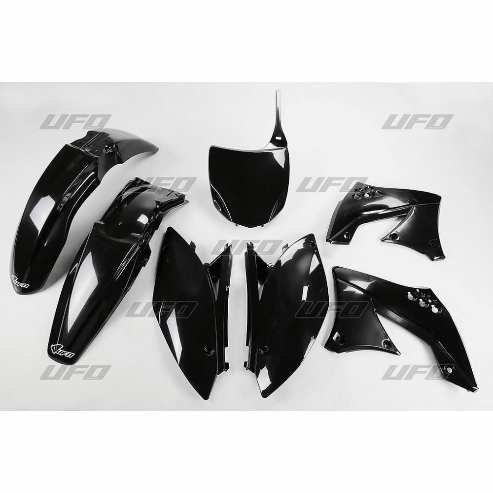 Kit plastique UFO Kawasaki 450 KX-F 09-11 noir