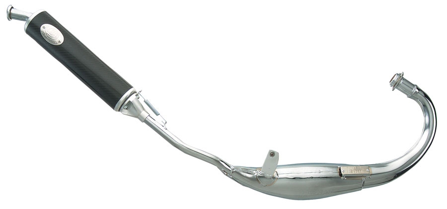 Pot Turbokit R QUALITY Chromé 50cc Derbi