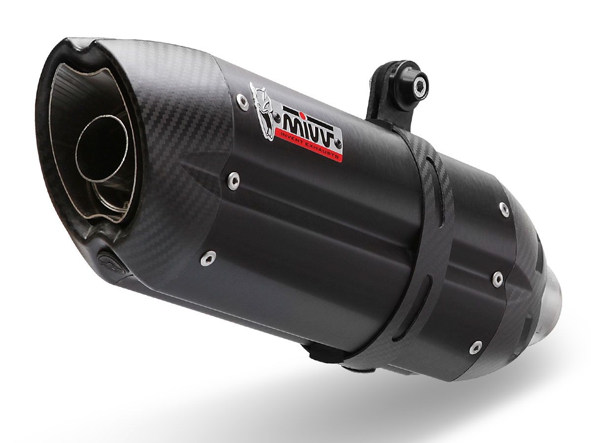 Double silencieux Mivv Suono Inox noir Yamaha XT 660 R/X 04-16