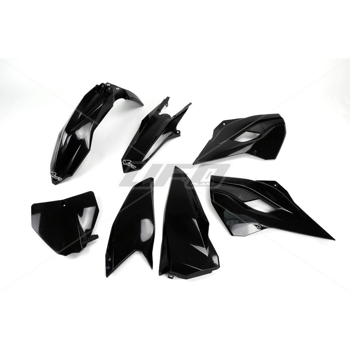 Kit plastique UFO Husqvarna 125 TC 14-15 noir