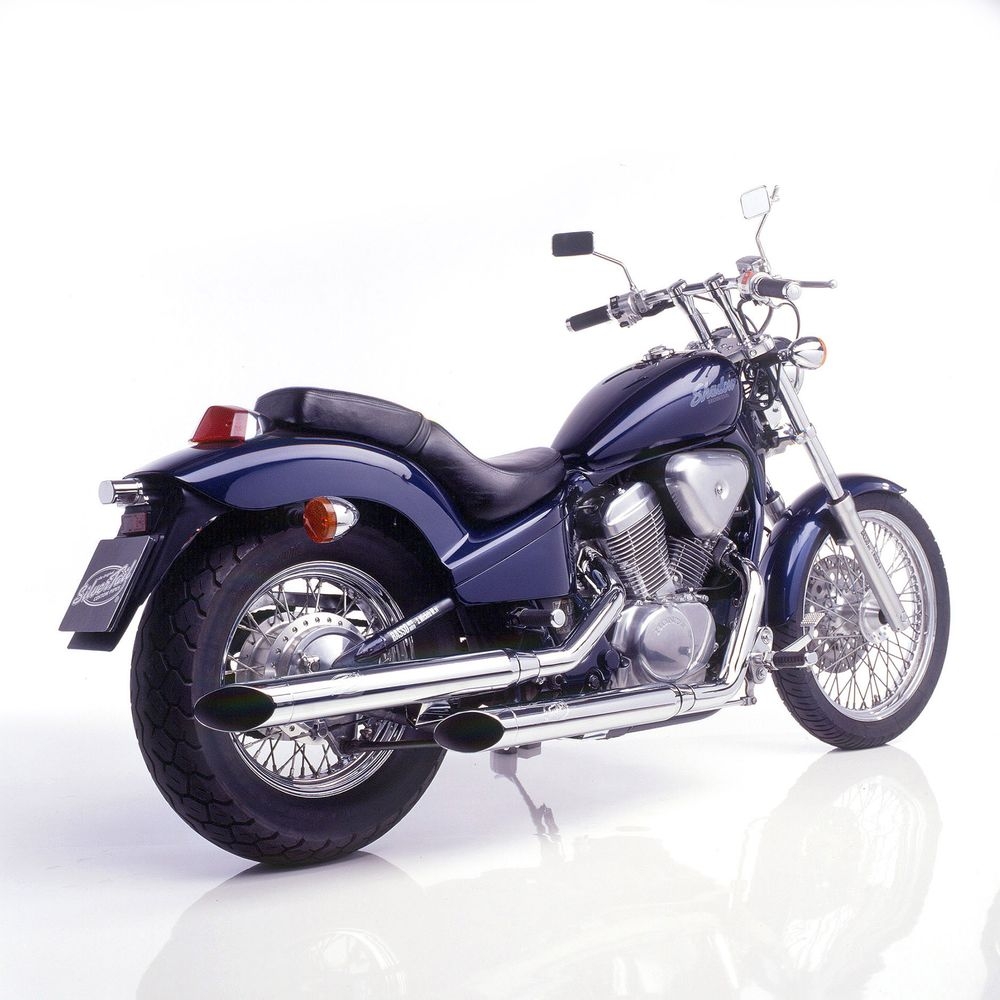 Silencieux SilverTail K02 pour Honda VT 600 C Shadow 88-00
